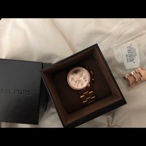 Michael Kors Rose Gold Watch